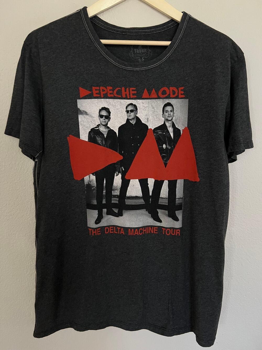 Depeche Mode T Shirt Delta Machine Tour* Size XL Like New